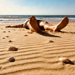 助眠锦鲤睡前故事02沙滩躺平