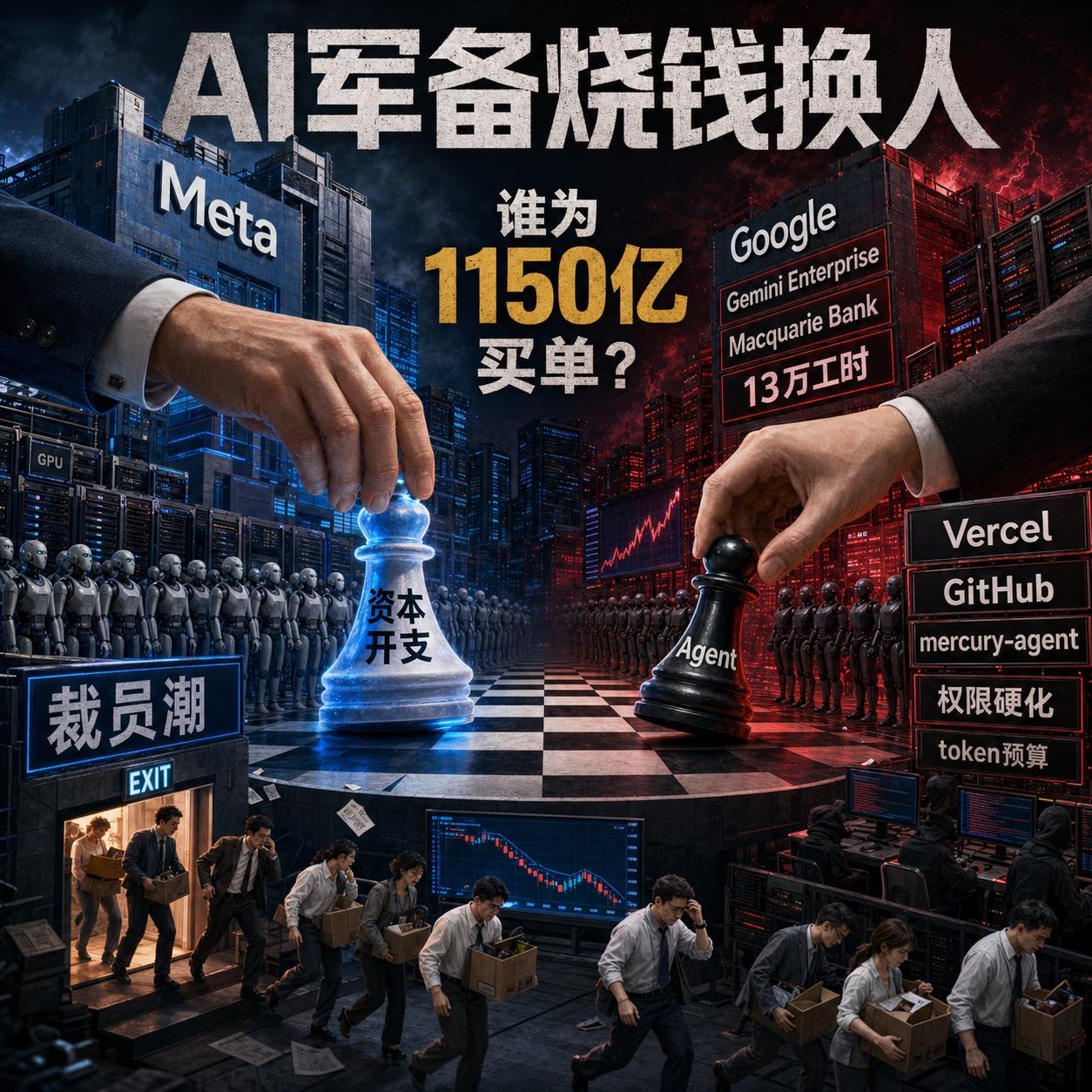 2026 年 4 月：AI军备烧钱换人，谁为1150亿买单？ episode artwork