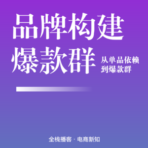 Vol.104 | 电商品牌增长破局：从单爆款依赖到爆款群体系的全链路方法论