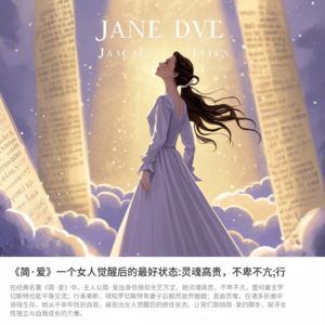 《从简·爱看女性觉醒：灵魂独立者的三重成长法则》