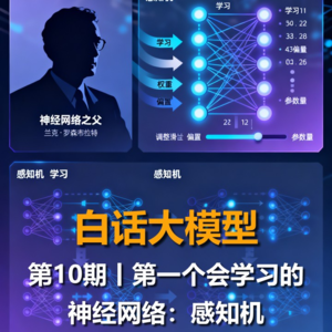 第10期丨第一个会学习的神经网络：感知机