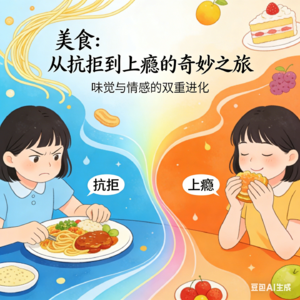 美食：从抗拒到上瘾的奇妙之旅