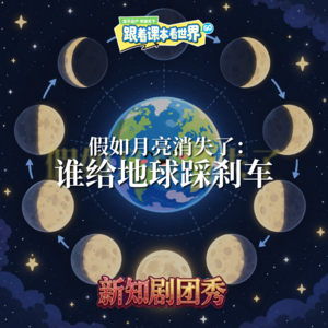 【科学】假如月亮消失了 2 ：谁给地球踩刹车