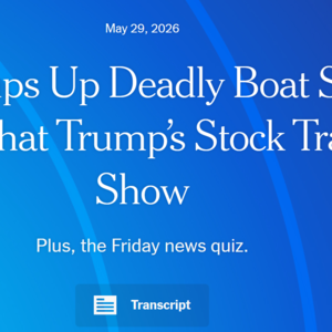纽约时报Headlines5-29