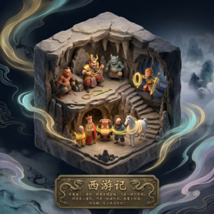 第三十四回：魔王巧算困心猿 大圣腾那骗宝贝