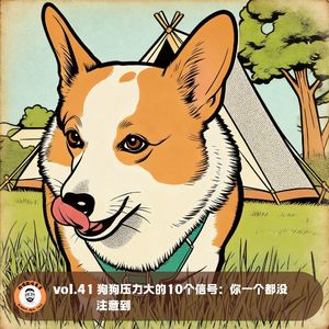vol.41 狗狗压力大的10个信号：你一个都没注意到