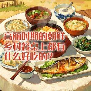 高丽时期的朝鲜，乡村餐桌上都有什么好吃的？#助眠 #助眠故事 #睡前故事
