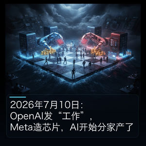 2026年7月：AI巨头分家产，谁抢谁地盘？