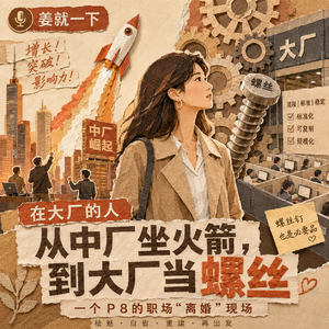 vol.230 从中厂坐火箭，到大厂当螺丝：为什么越努力工作的人越容易失去自己