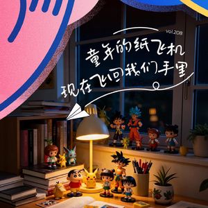 vol.208 “童年的纸飞机,现在终于飞回我手里”