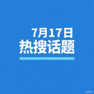 7-17热搜播报