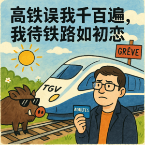 巴黎趣闻｜高铁误我千百遍，我待铁路如初恋
