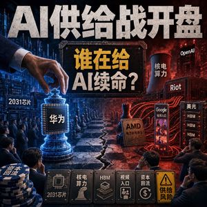 芯片时间表、核电数据中心与AI的供给侧博弈