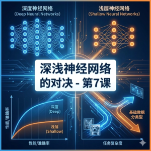 《理解深度学习》第7课-深浅神经网络的对决