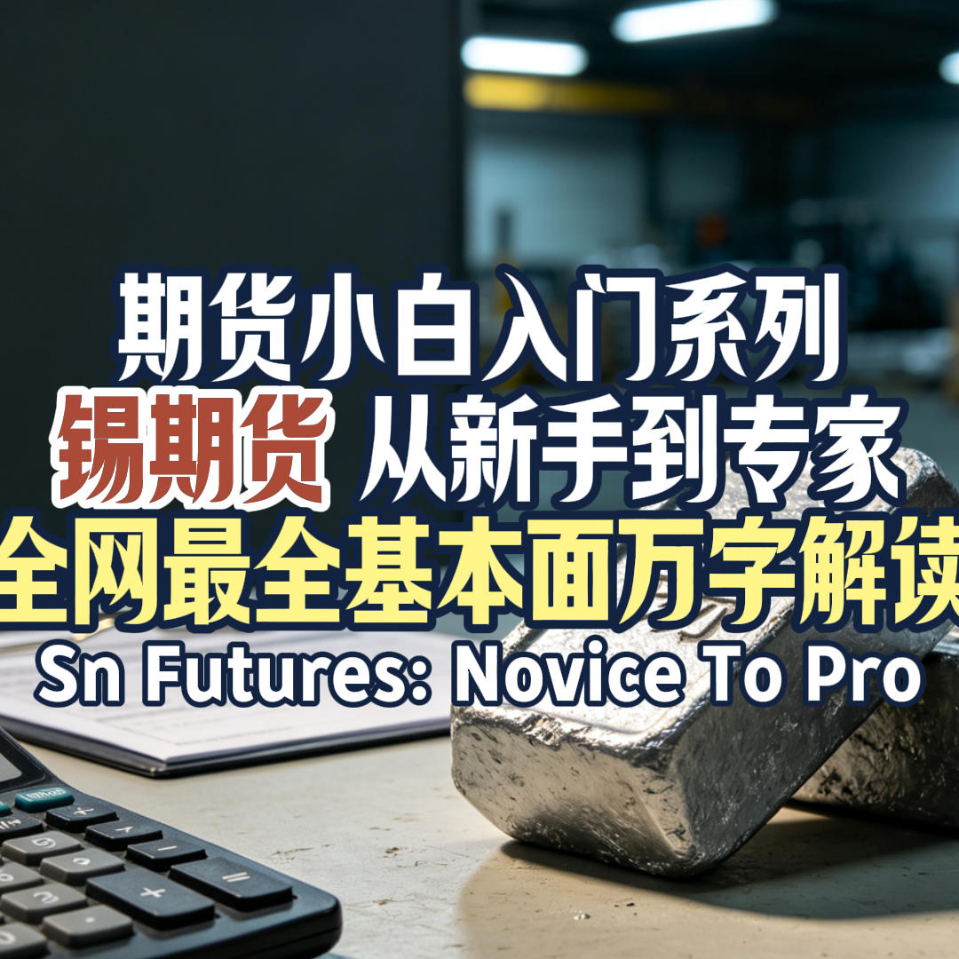 Vol.191 【期货小白入门系列】“锡期货”从新手到专家（全网最全基本面万字解读） episode artwork