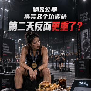 跑完HYROX，为什么反而更重？