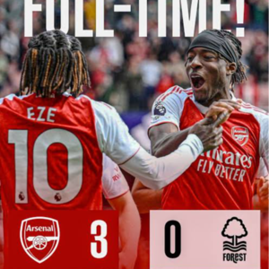 阿森纳三昧真火炙森林，祖比门迪神级表现夺最佳