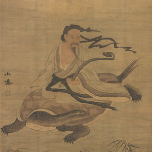 225·吴伟--秦淮河畔酒中仙