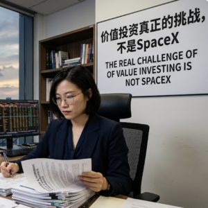 价值投资真正的挑战,不是SpaceX