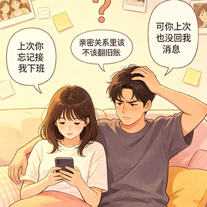 亲密关系里该不该翻旧账：别让过往毁掉当下