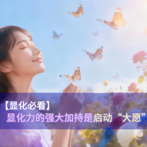 🔥显化力的强大加持是启动“大愿”引力！