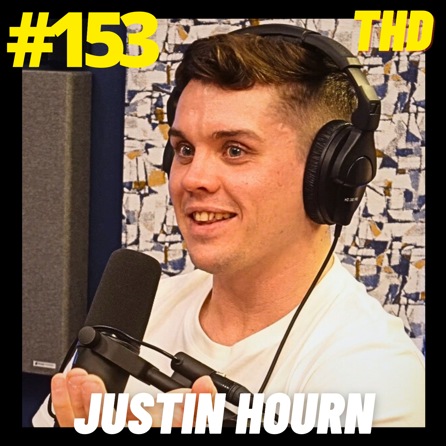 cover of episode #153. Justin Hourn (on Fitness & Longevity)