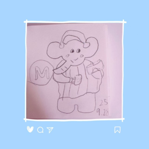 12.体育课接力跑和新的画画小本子