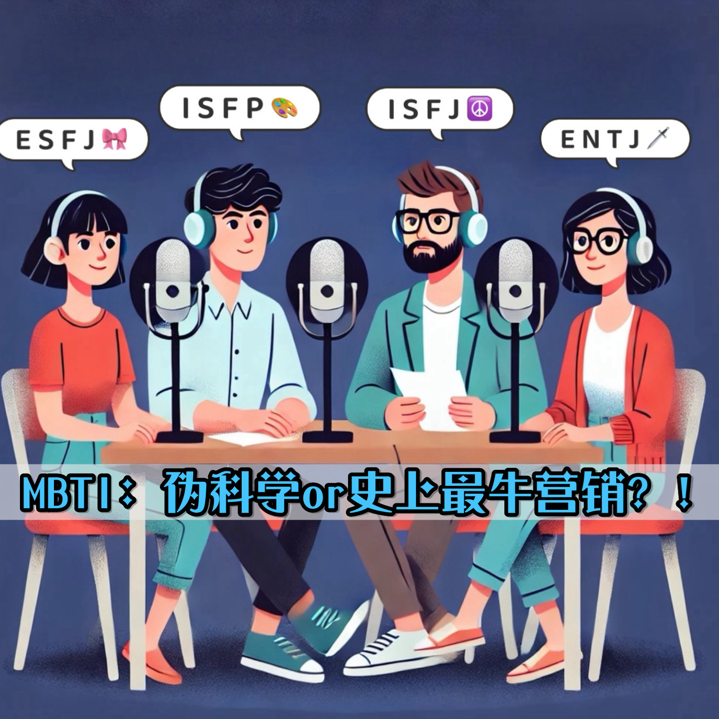 cover of episode EP05 每年狂揽2000w美金！MBTI到底是伪科学or史上最牛营销？