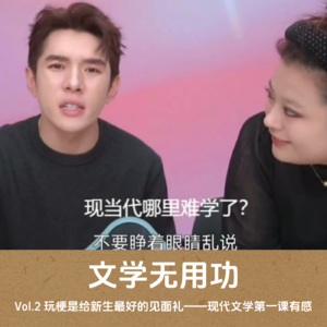 Vol.2 玩梗是给新生最好的见面礼——现代文学第一课有感