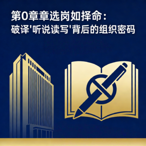3第0章 选岗如择命：破译“听说读写”背后的组织密码