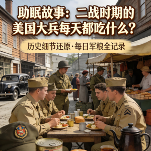 助眠故事：二战时期的美国大兵每天都吃什么？