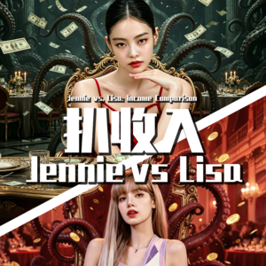 【巫师】扒皮Jennie和Lisa收入，资本博弈对比 ，中韩模式对比