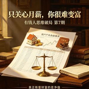 只关心月薪，你很难变富