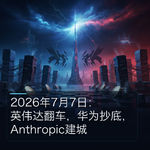 2026年7月：英伟达翻车，华为抄底，Anthropic建城