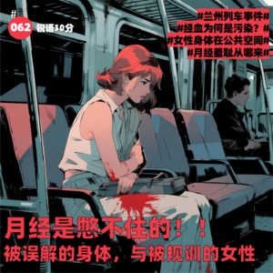 #062 月经是憋不住的！！ 被误解的身体，与被规训的女性