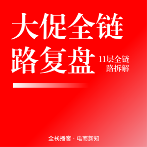 Vol.125 | 电商大促全链路复盘SOP:11层拆解把运气变成可复制的增长力