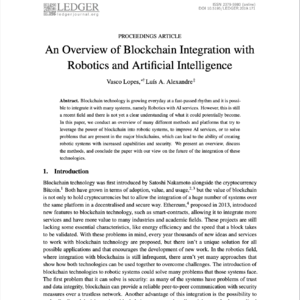 【第408期】(Ledger)区块链、机器人与AI:打造“信任共享大脑”的未来图景与三大现实瓶颈