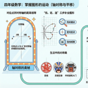 数学四年级下册第七单元-秒杀平移折叠题