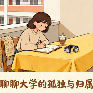 大学里那些未被命名的孤独,你有过吗?