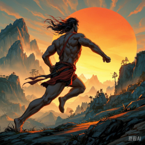 Kua Fu Chases the Sun