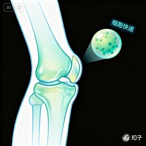 今天3分钟我们来聊聊给膝盖打一针"细胞快递",磨损的软骨能修回来吗?