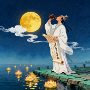 隋唐宋元：《李太白诗选》浪漫主义诗歌的代表