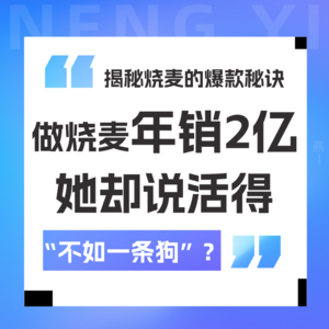 Vol 12.一条狗doge创始人小木：做烧麦年销两亿，抢夺冰箱的商战