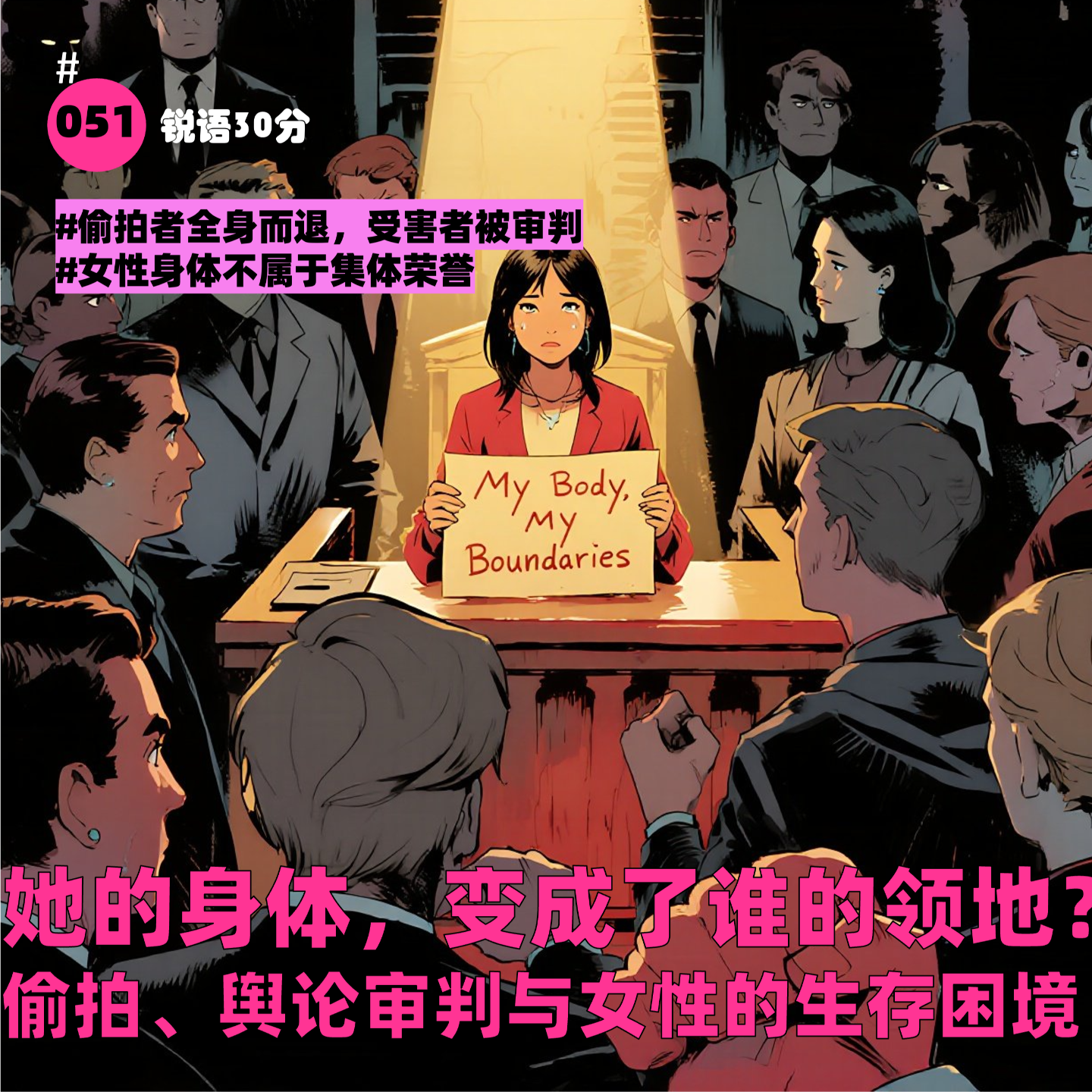 #051她的身体，变成了谁的领地？ 偷拍、舆论审判与女性的生存困境 episode artwork