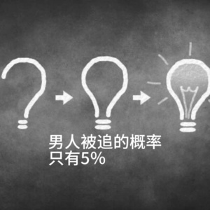 男人被追的概率只有5％