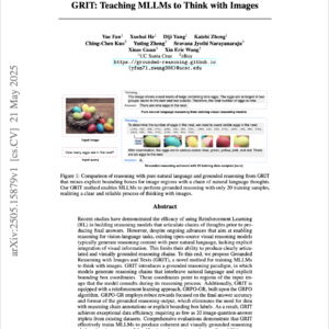【第338期】(中文)用图像思考:GRIT实现MLLM具身推理