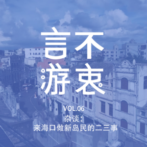 VOL6 杂谈：来海口做新岛民的二三事