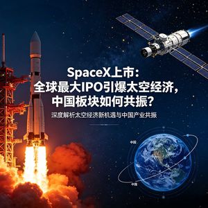 万亿太空帝国上市：SpaceX 如何重塑商业航天，A 股板块为何集体沸腾？