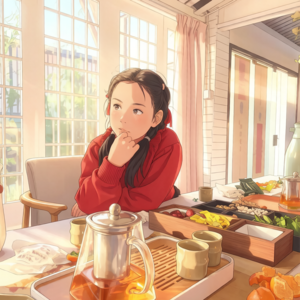 卖小风筝的女孩