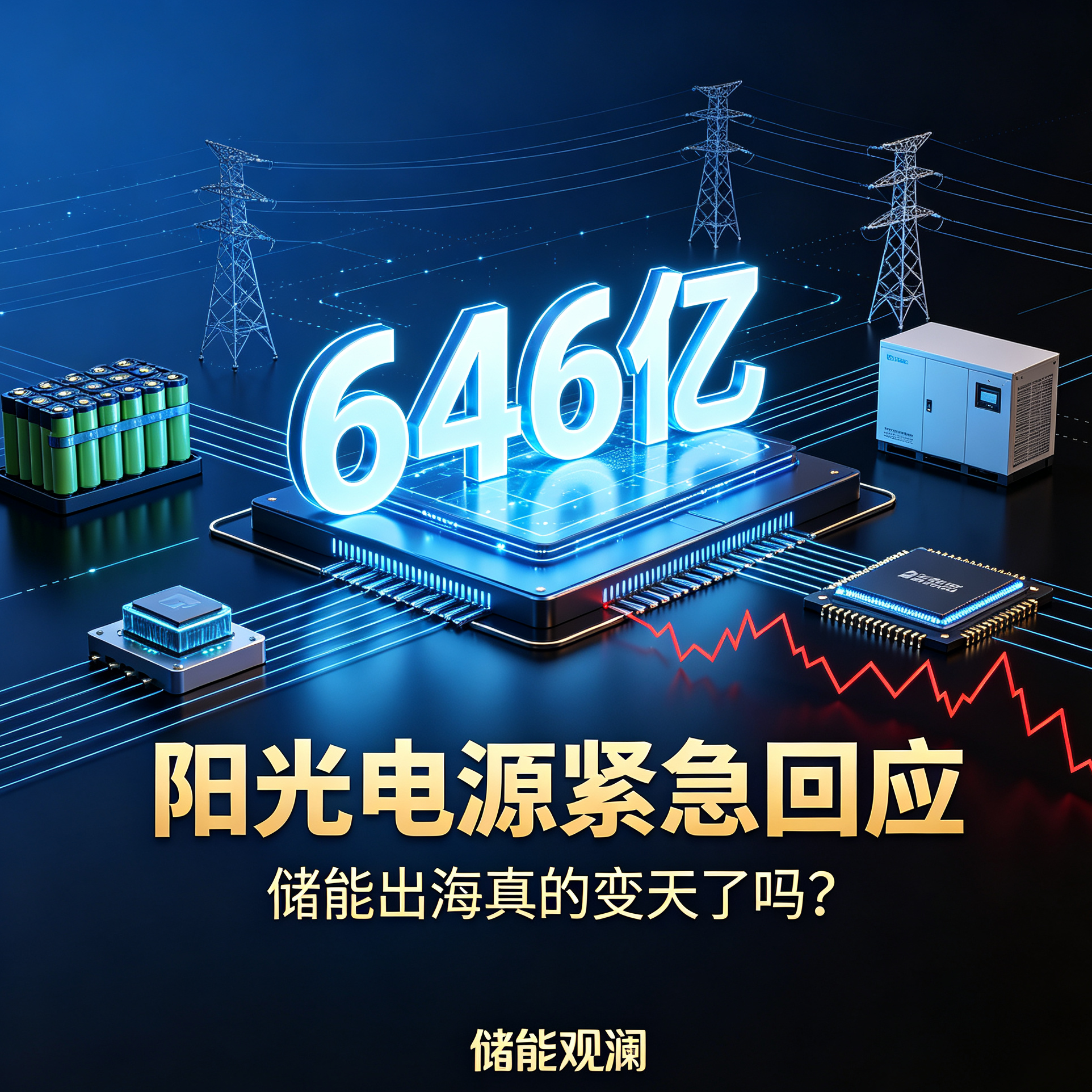 EP18｜阳光电源紧急回应：646 亿大跌背后，储能出海真的变天了吗？ episode artwork